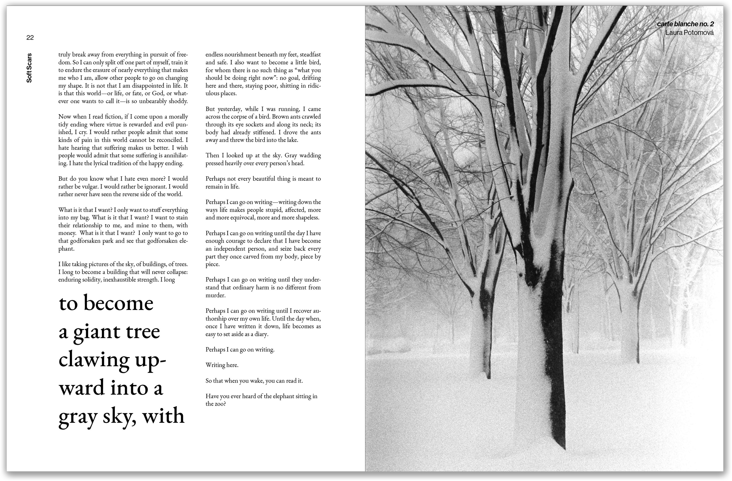 Issue 001 sample spread
