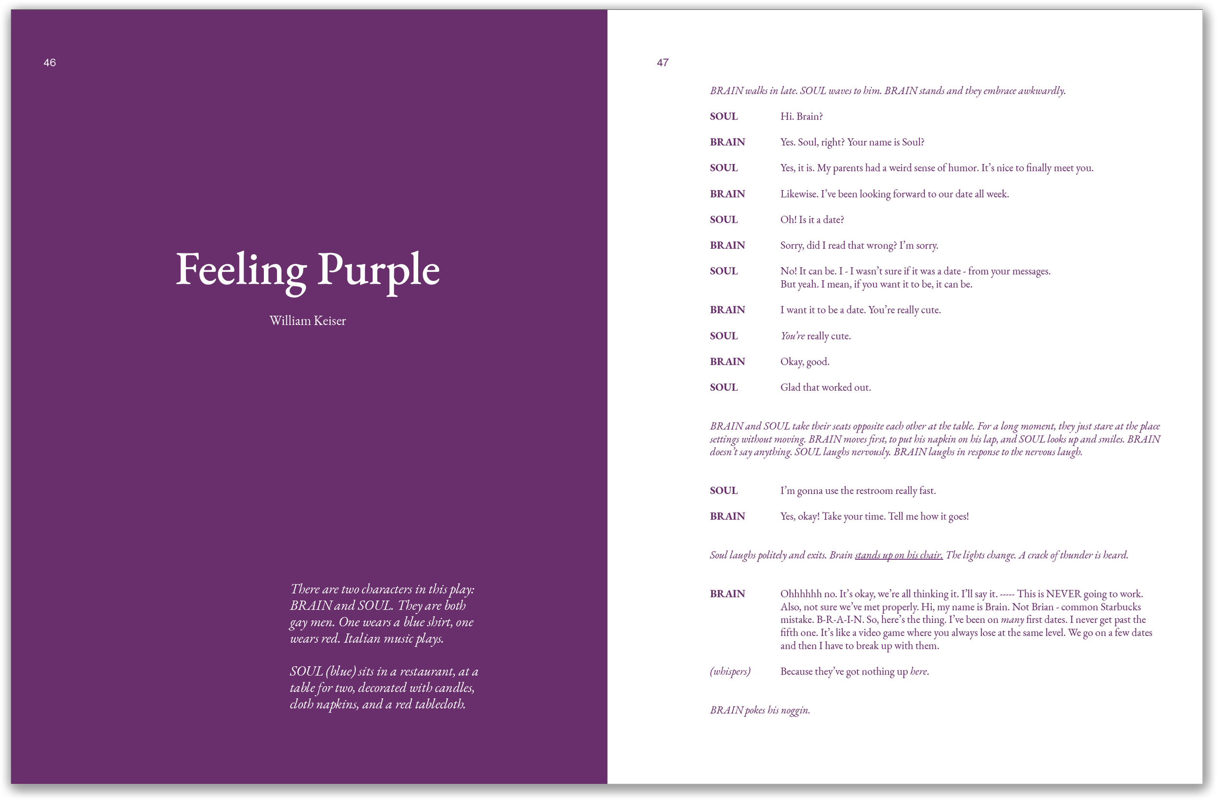 Issue 001 sample spread